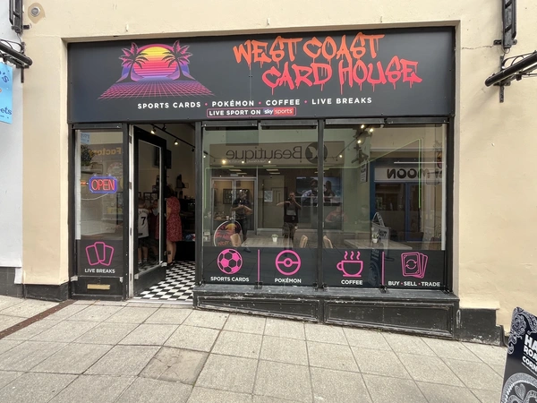 Shop fascia signage & window graphics