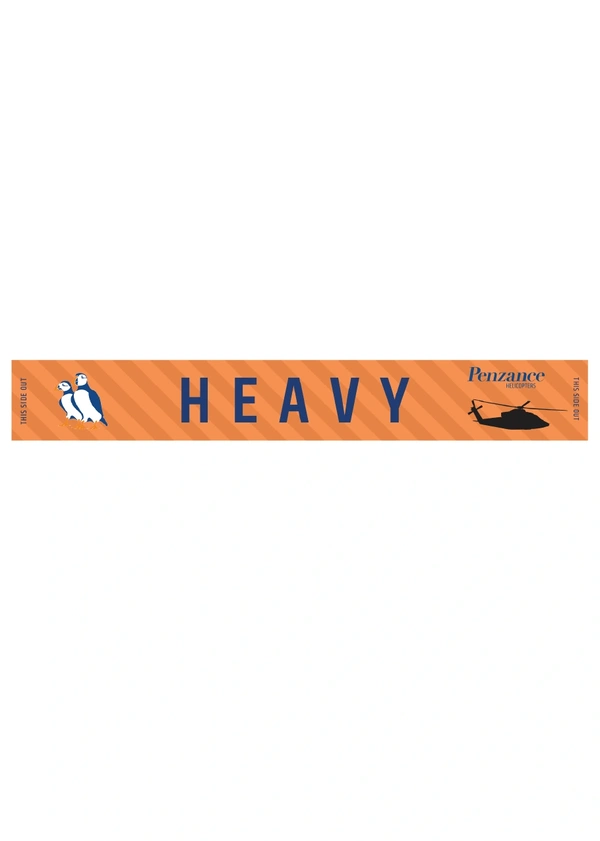  Heavy Luggage Label