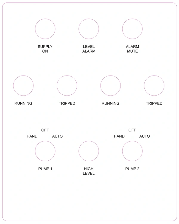  250 X 200mm Dual Blank - 01
