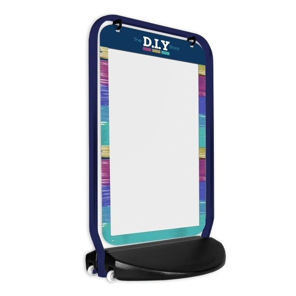  Swinger 4000 Custom Colour Frame With Printed Poster Pocket Showing Diy Store Artwork