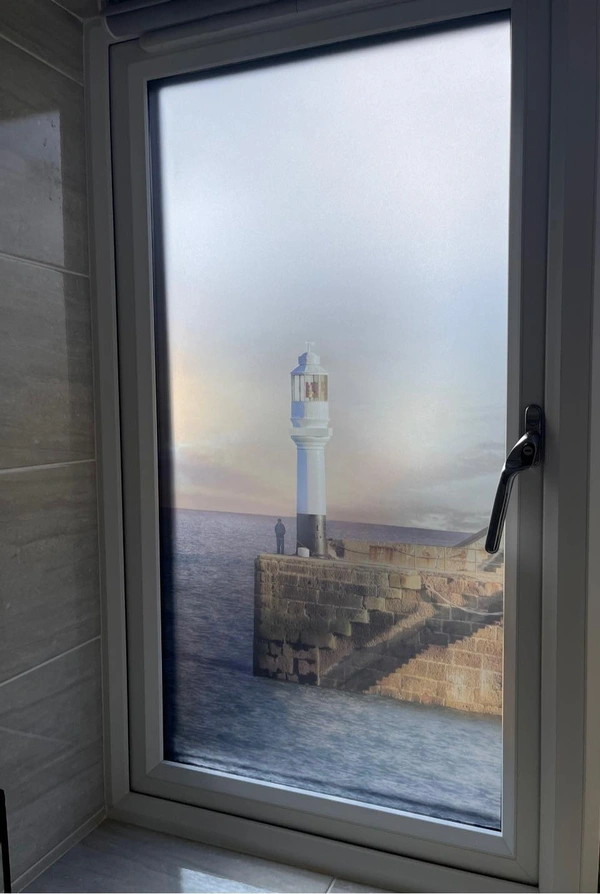 Printed window frosting